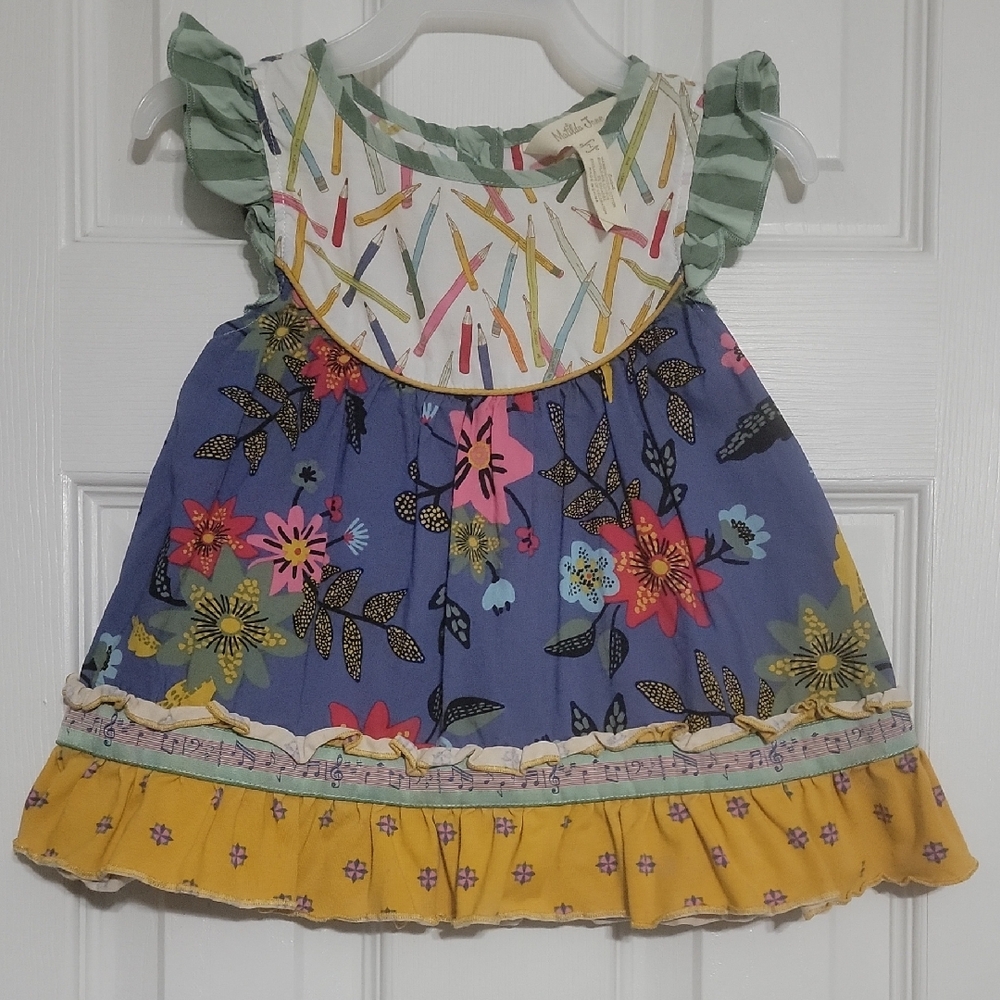 Matilda Jane Multicolor Floral Kids Blouse